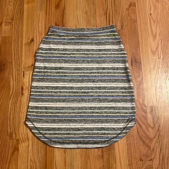 Talbots Striped Midi Skirt - Picture 2 of 6